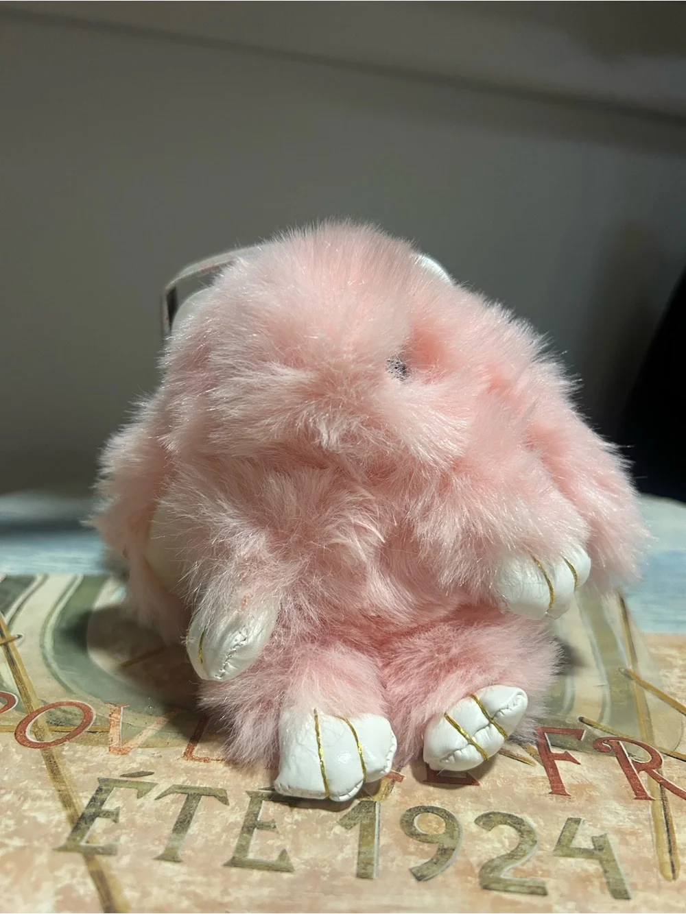 Furry Foo Foo’s Bunny Plush Clip On Blind Tin Box CONFIRMED Pink Bunny